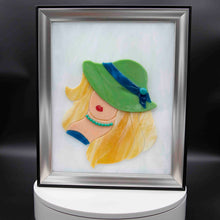 Load image into Gallery viewer, Decorative - Woman in green hat