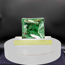 Load image into Gallery viewer, Holiday - Green square dish