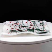 Load image into Gallery viewer, Holiday - Holly Berry with red confetti and green stripes
