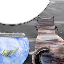 Load image into Gallery viewer, animals-curious-cats-watching-the-fishbowl.jpg