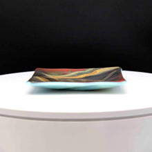 Load image into Gallery viewer, Plate - Wood patterned square plate - set of 2