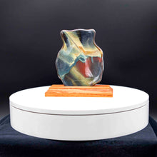 Load image into Gallery viewer, Plate - Wood patterned ladle holder