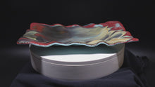 Load and play video in Gallery viewer, Plate - Asian mountain patterned rectangular platter