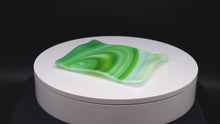 Load and play video in Gallery viewer, Plate - Spring swirl patterned rectangular platter