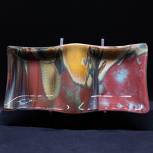 Load image into Gallery viewer, Plate - Asian mountain double bowled dish