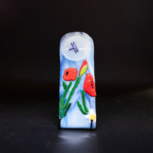 Load image into Gallery viewer, Decorative - Red tulips and dragonfly