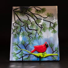 Load image into Gallery viewer, Animal - Cardinal in a pine tree