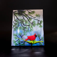 Load image into Gallery viewer, Animal - Cardinal in a pine tree