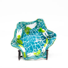 Load image into Gallery viewer, Plate - Turquoise soap dish lily pads