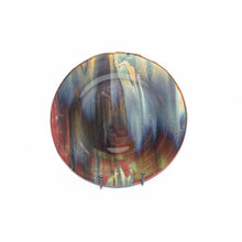 Load image into Gallery viewer, Plate - Petrified wood patterned medium round platter