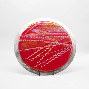 Decorative - Art Deco circular tile