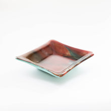 Load image into Gallery viewer, Plate - Asian mountain pattern square dish