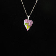 Load image into Gallery viewer, Jewelry - Lilac heart pendant
