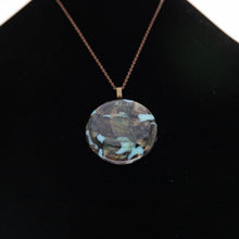 Load image into Gallery viewer, Jewelry - Extra large round pendant with owl