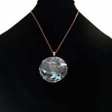 Load image into Gallery viewer, Jewelry - Extra large round pendant with owl