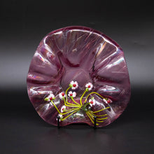 Load image into Gallery viewer, Bowl - Deep rose bowl with ornate edging