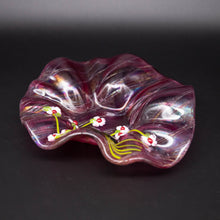 Load image into Gallery viewer, Bowl - Deep rose bowl with ornate edging