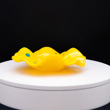 Load image into Gallery viewer, Bowl - Yellow with stripes and polka dots