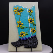Load image into Gallery viewer, Decorative - Turquoise cowboy boots