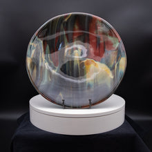 Load image into Gallery viewer, Plate - Asian mountain patterned circular platter