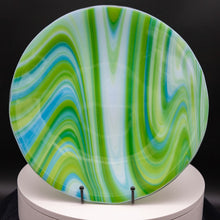Load image into Gallery viewer, Plate - Spring swirl patterned round plate