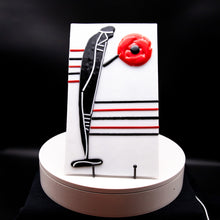 Load image into Gallery viewer, Decorative - Avantgarde style woman holding a flower