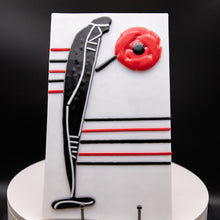 Load image into Gallery viewer, Decorative - Avantgarde style woman holding a flower