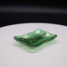 Load image into Gallery viewer, Holiday Dish - Christmas tree adorned soap dish