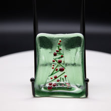 Load image into Gallery viewer, Holiday Dish - Christmas tree adorned soap dish