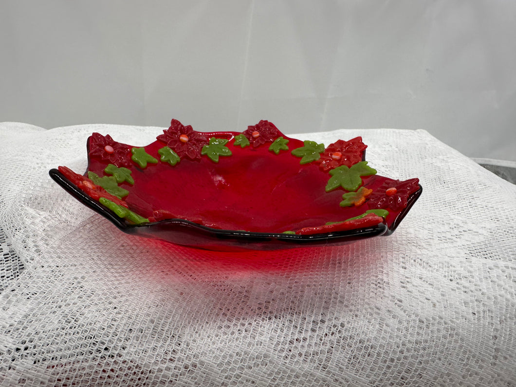 Fused glass bowl
