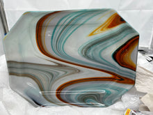 Load image into Gallery viewer, Fused glass platter
