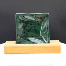 Load image into Gallery viewer, Holiday - Green square dish
