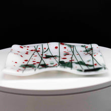 Load image into Gallery viewer, Holiday - Holly Berry with red confetti and green stripes
