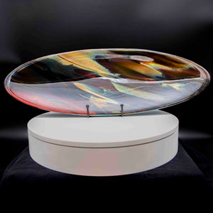 Plate - Wood patterned oval platter