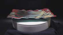 Load and play video in Gallery viewer, Plate - Asian mountain patterned rectangular platter
