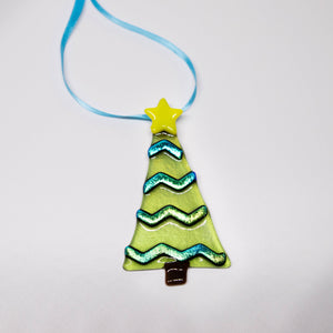 Ornaments - Christmas Tree, Dichroic