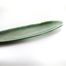 Load image into Gallery viewer, Plate - Green banana leaf oval platter

