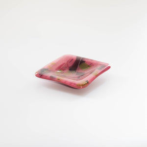 Bowl - Pinkish rose square dish
