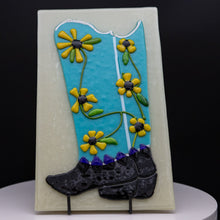 Load image into Gallery viewer, Decorative - Turquoise cowboy boots
