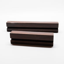 Load image into Gallery viewer, Dark Walnut Stained Wooden Stand
